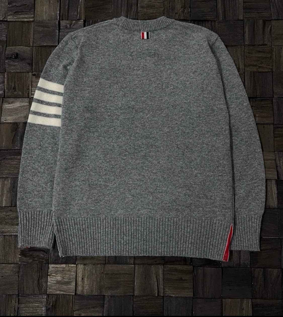 톰브라운 램스울 니트 그레이 L 상품이미지2