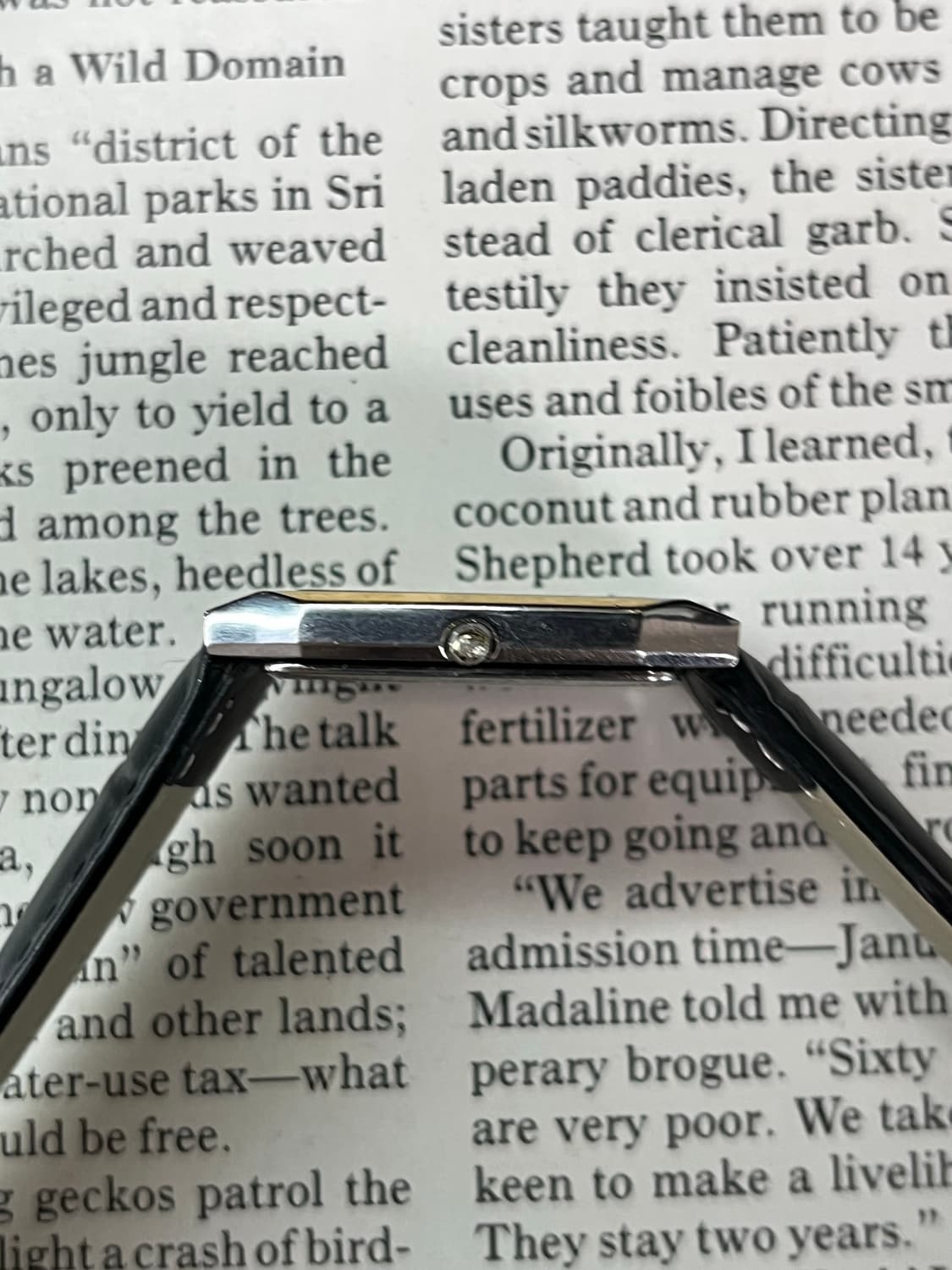 SEIKO CRONOS 탱크 투톤 쿼츠  상품이미지5