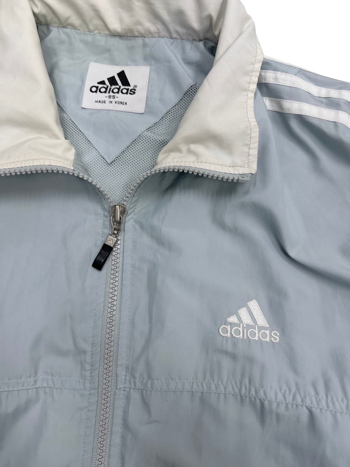 아디다스 올드스쿨 트랙자켓 스카이블루 (L) 상품이미지4