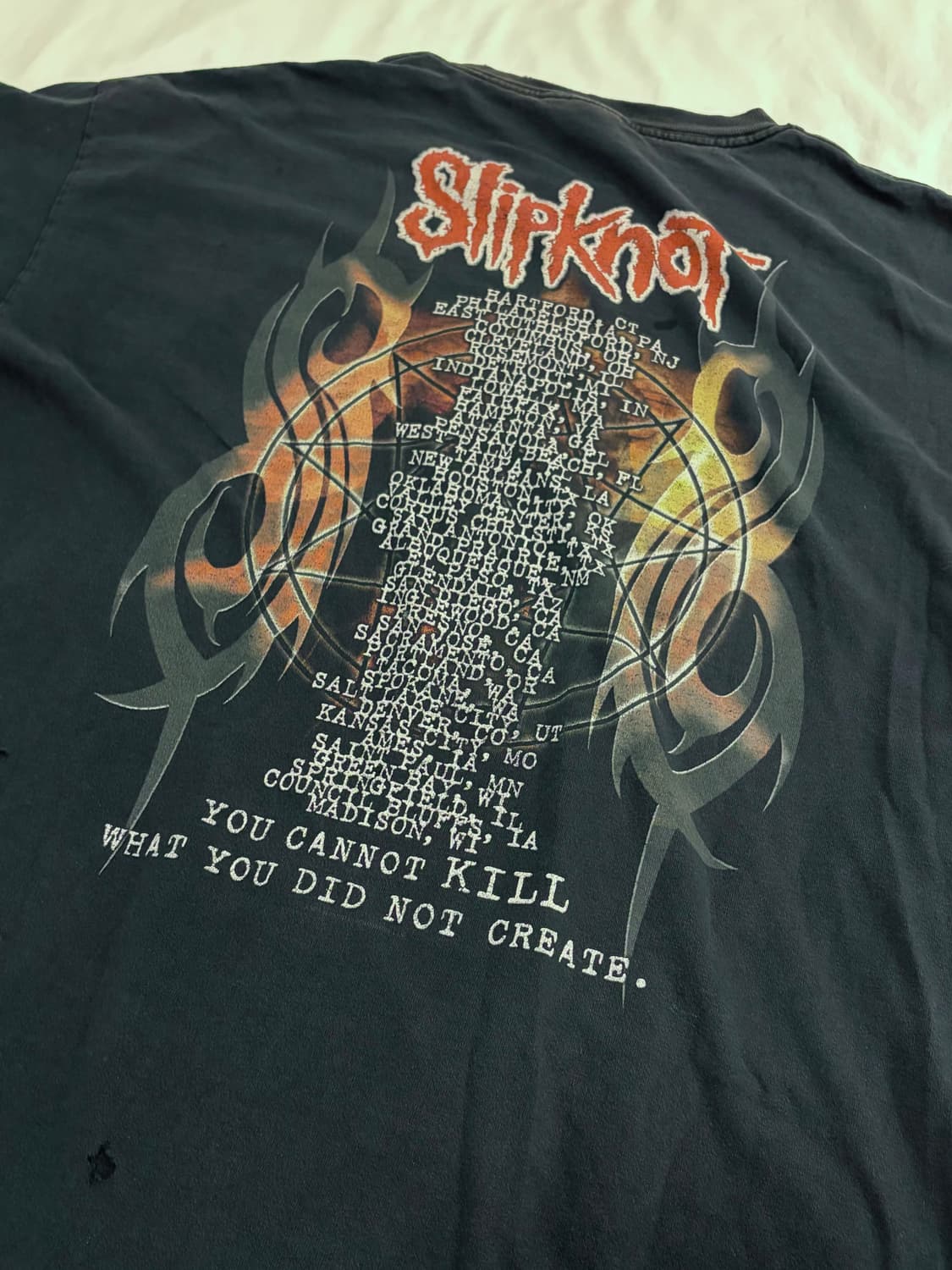 [2XL] 빈티지 00‘s Slipknot 슬립낫 밴드 티셔츠 상품이미지4