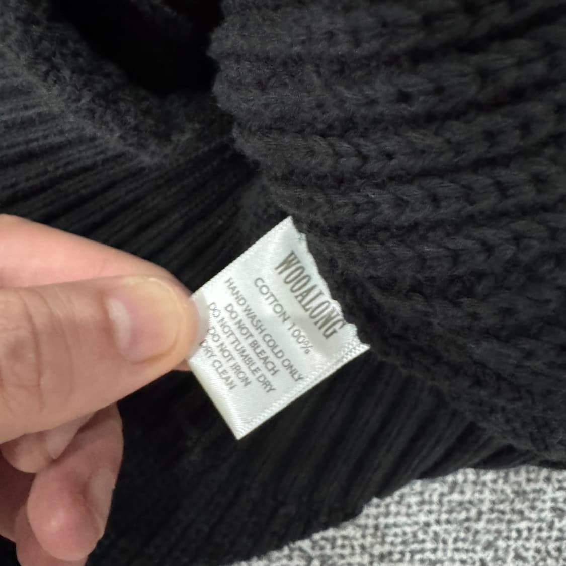 우알롱 호프트리 트랙해치 니트 상품이미지5