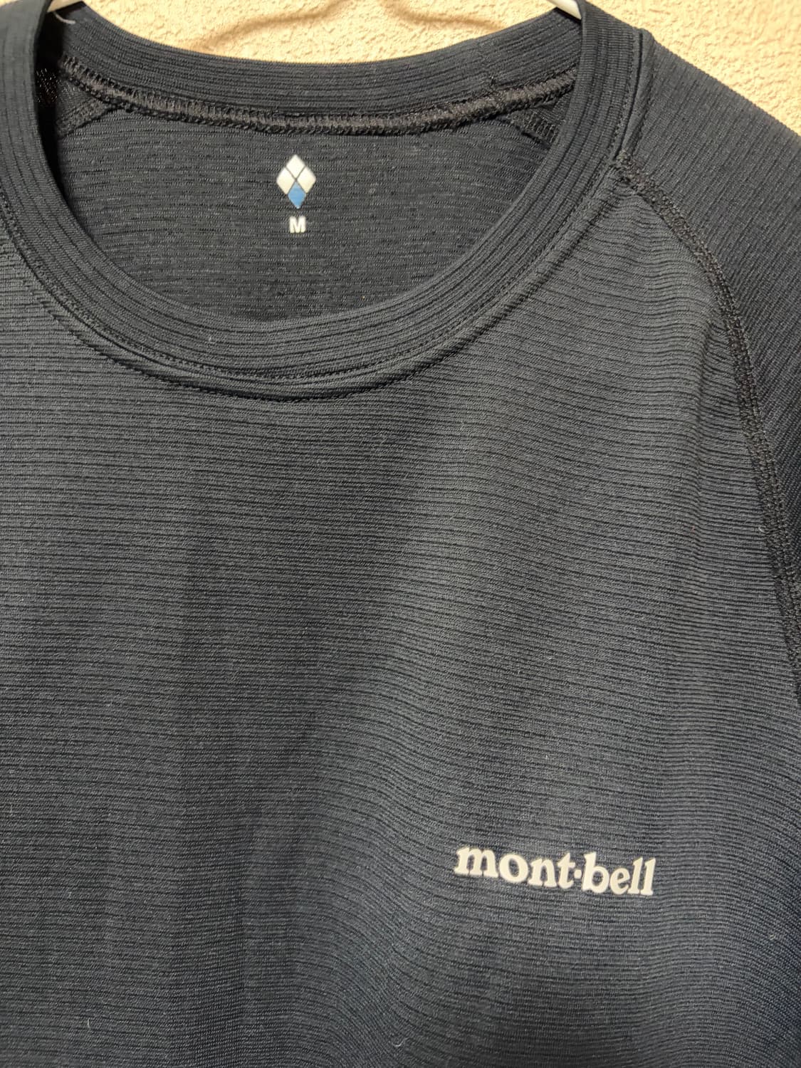 몽벨 ZEO-LINE 라운드넥 긴팔 티셔츠 M 상품이미지3