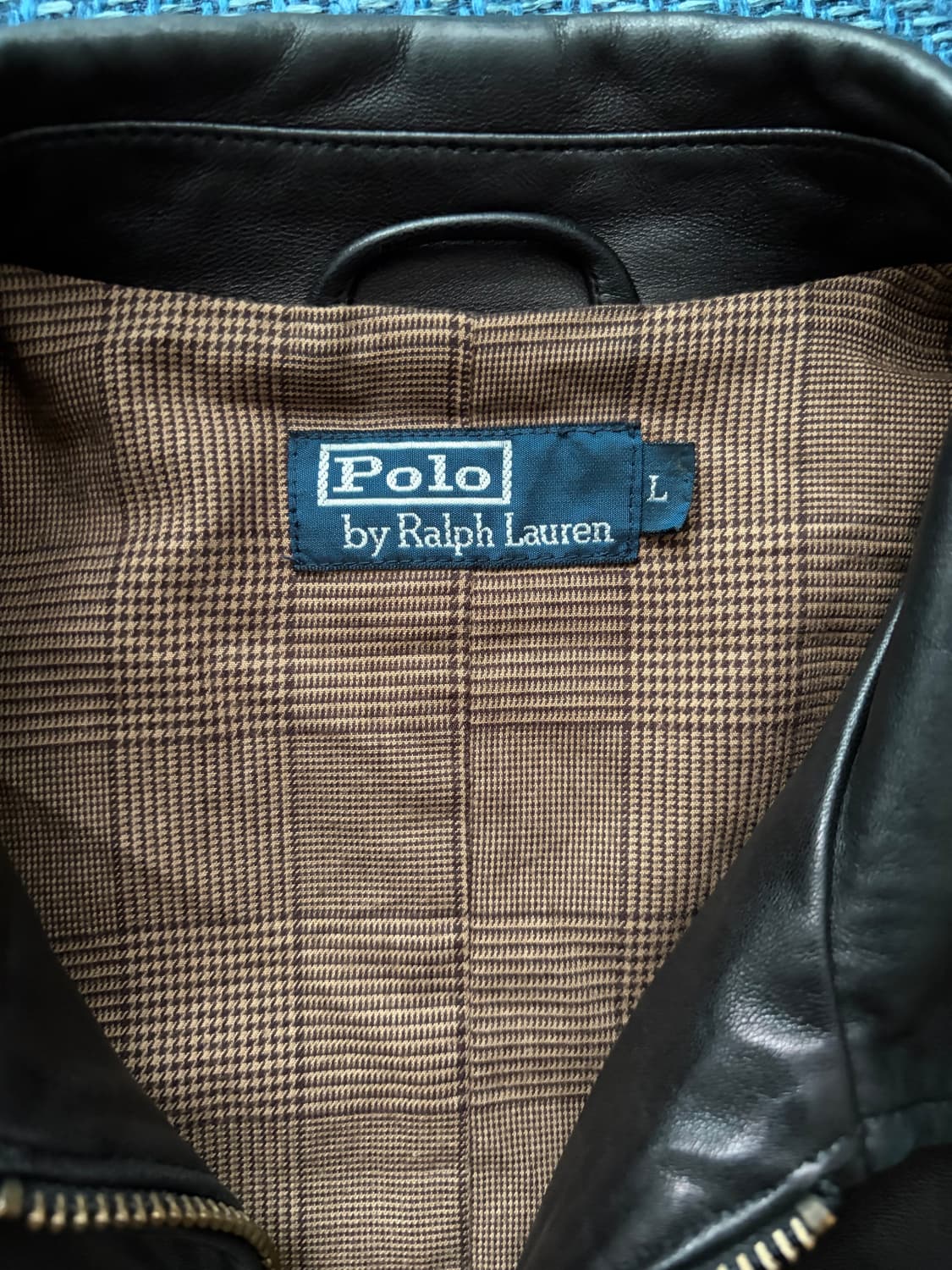 폴로 랄프로렌 맥스웰 램스킨 레더자켓 상품이미지5