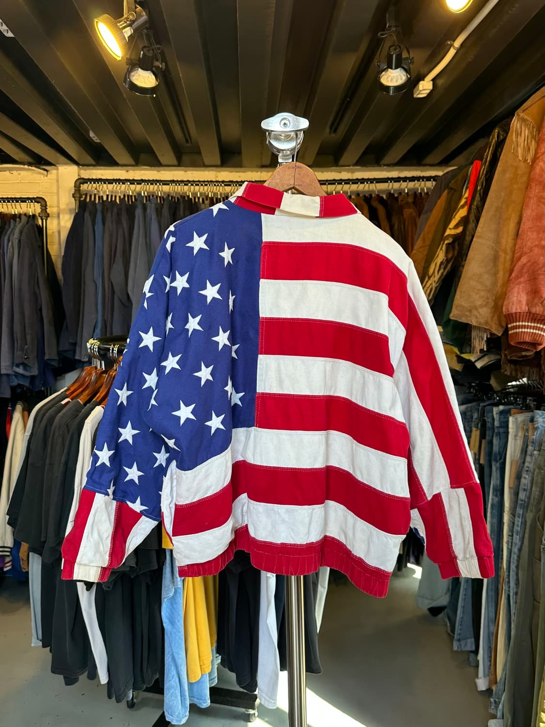 90s Usa 성조기 리미티드 에디션 자켓 1993 made in usa 상품이미지2