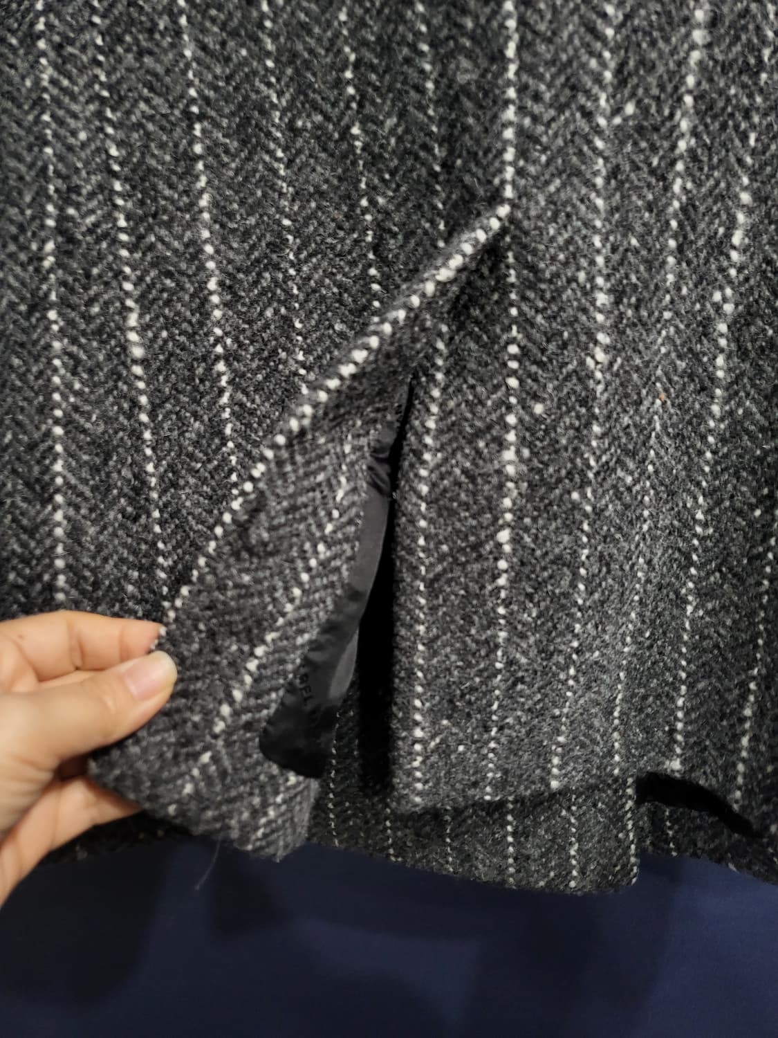 이자벨마랑 울 스트라이프 더블자켓 상품이미지6