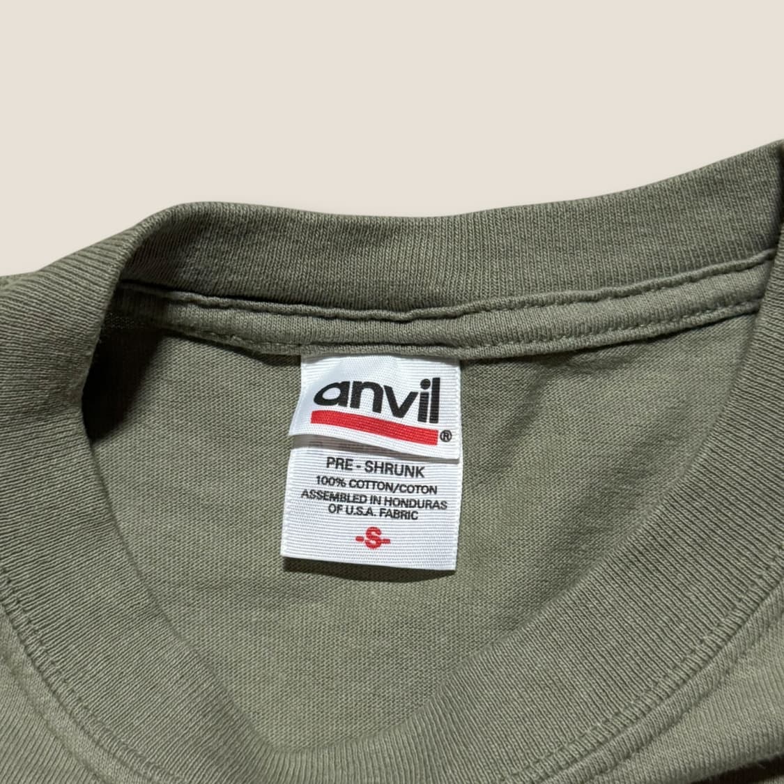 00s Anvil 예수님 프린팅 티셔츠 S 상품이미지3