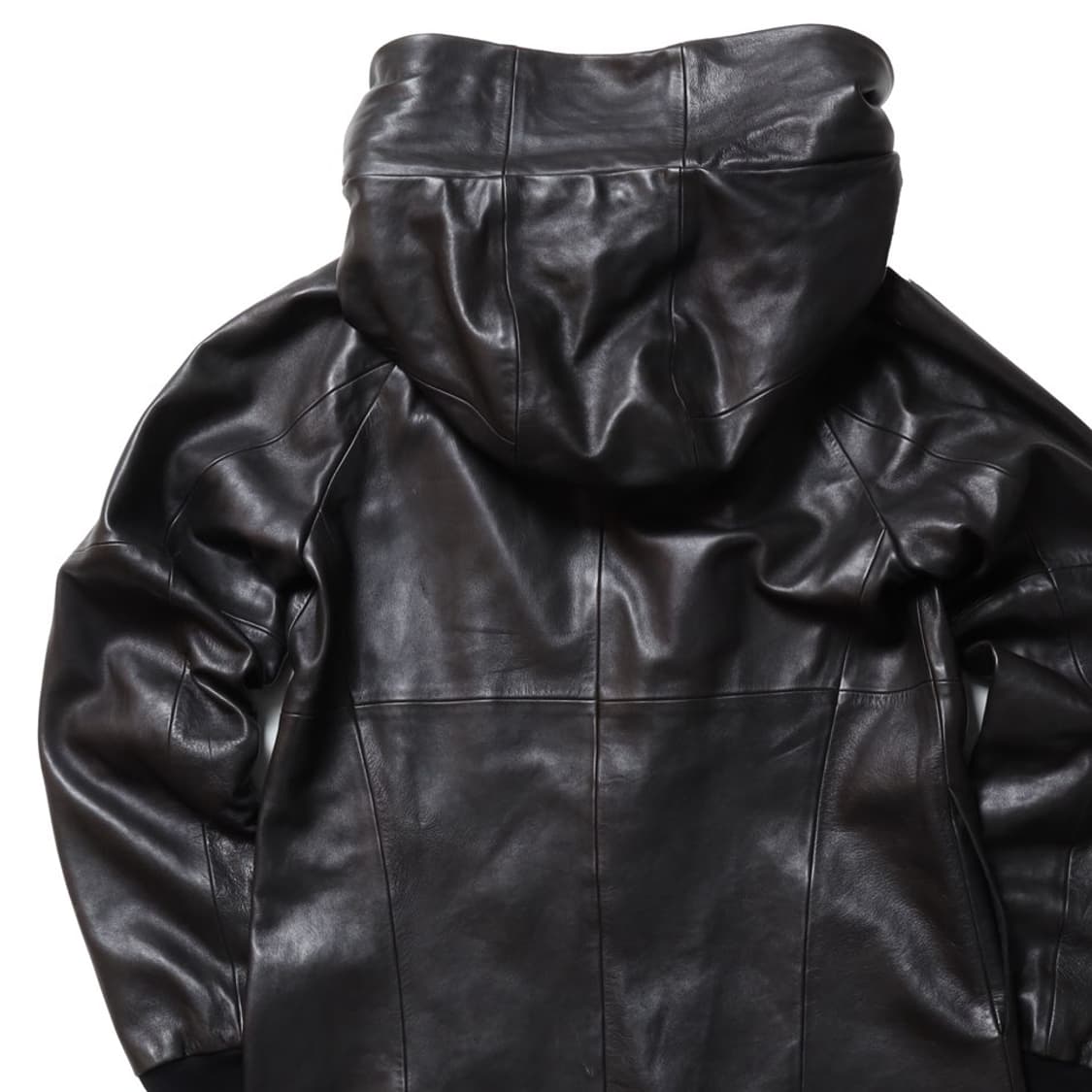 율리우스 Julius Leather Hoodie Coat 상품이미지6