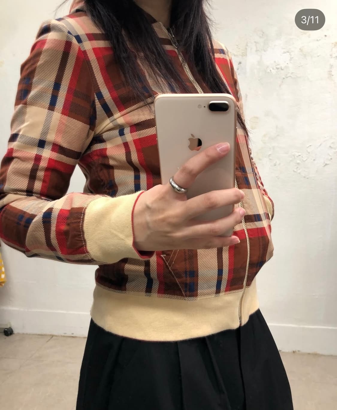 베이프 딱붙핏 양면 리버서블 후드 집업 상품이미지2