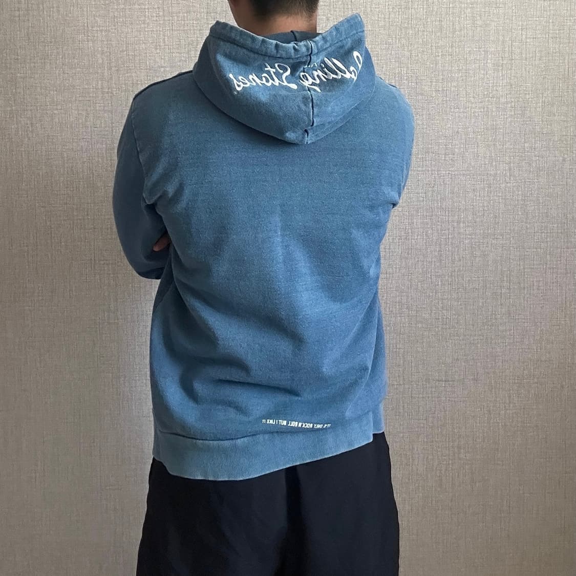 Rolling Stones 롤링 스톤즈 데님 후드티 상품이미지3