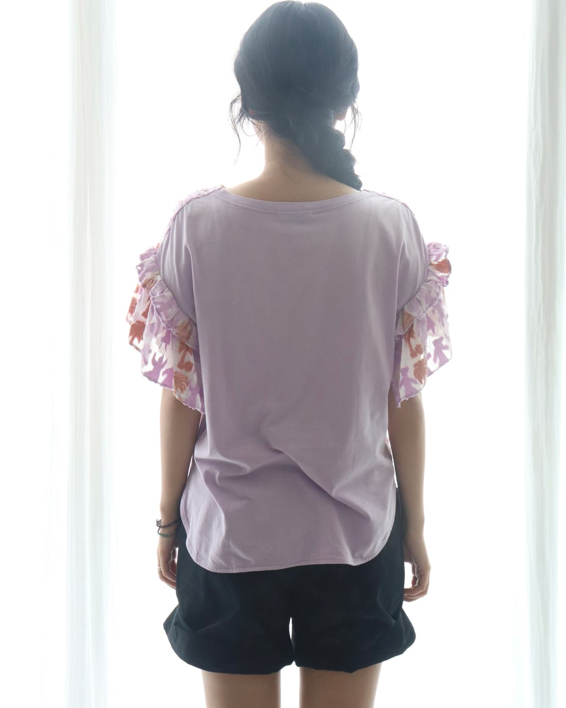 [Tsumori Chisato] Palm Tree Frill Blouse 상품이미지5