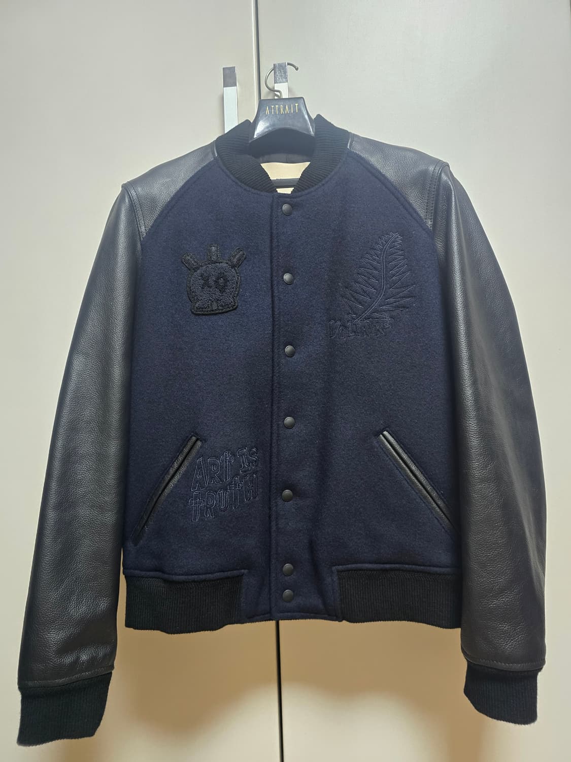 쟈딕앤볼테르  Art is Truth 스태디엄 점퍼 상품이미지1