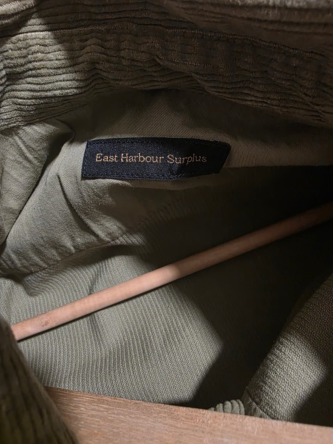 이스트하버서플러스 코듀로이 셔츠 상품이미지3