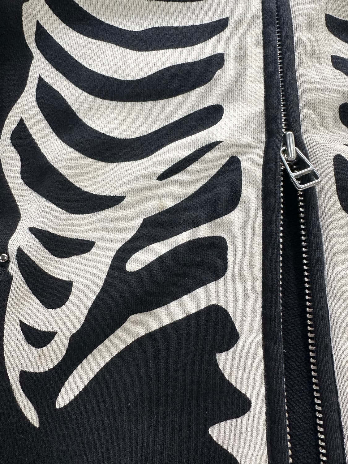 벤슨 본 스켈레톤 투웨이 넥버클 코튼자켓 상품이미지7