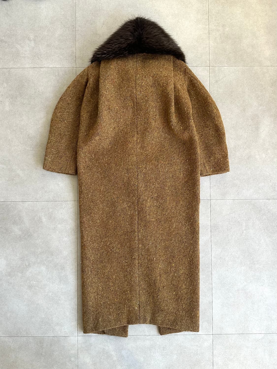 디스퀘어드 2013FW 런웨이 비버 퍼 울 코트 상품이미지7