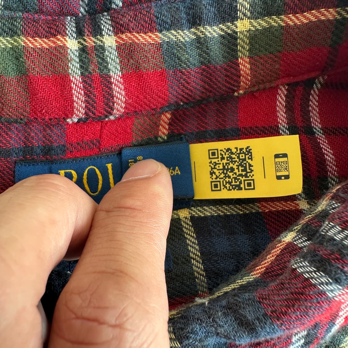 Polo 폴로 랄프로렌 프래드 더블페이스  셔츠 상품이미지7