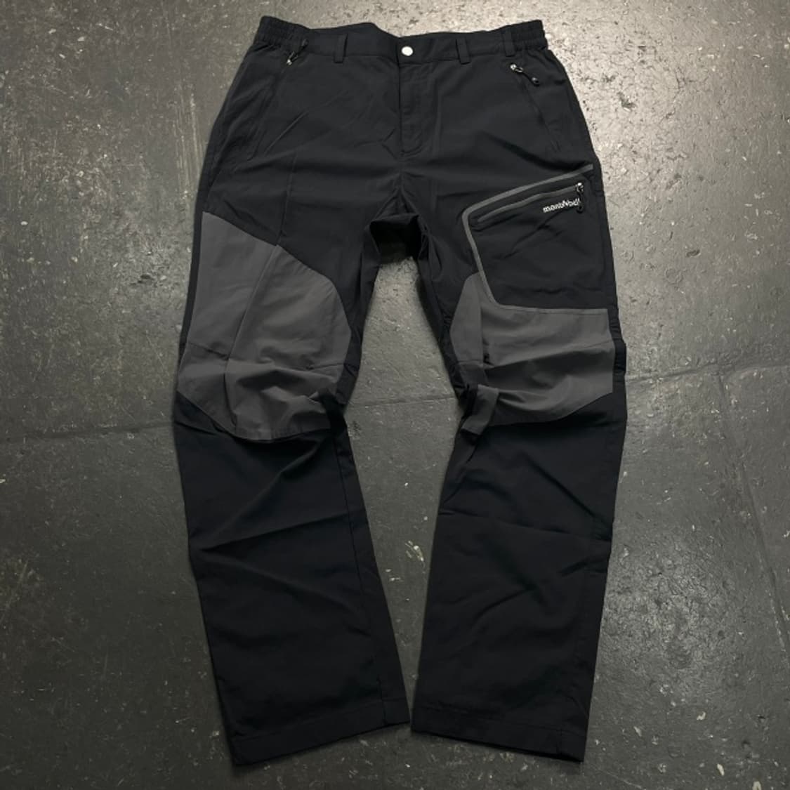 34 몽벨 JP 블랙 클라이마배리어 아웃도어 팬츠 상품이미지1