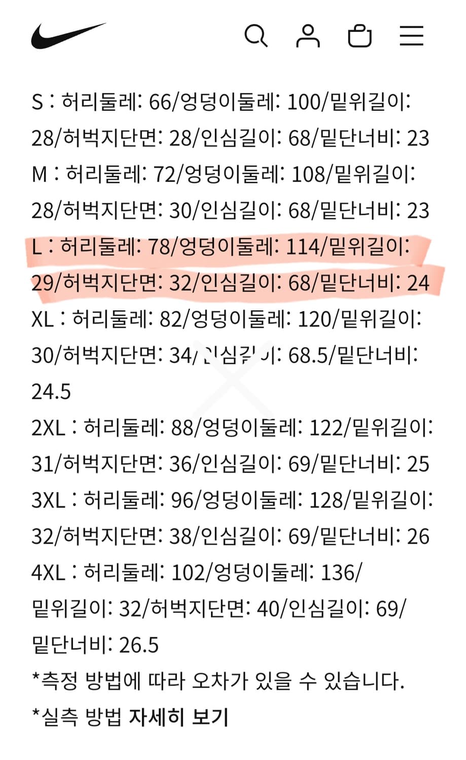 나이키ACG 스미스 서밋 카고팬츠_L 상품이미지10