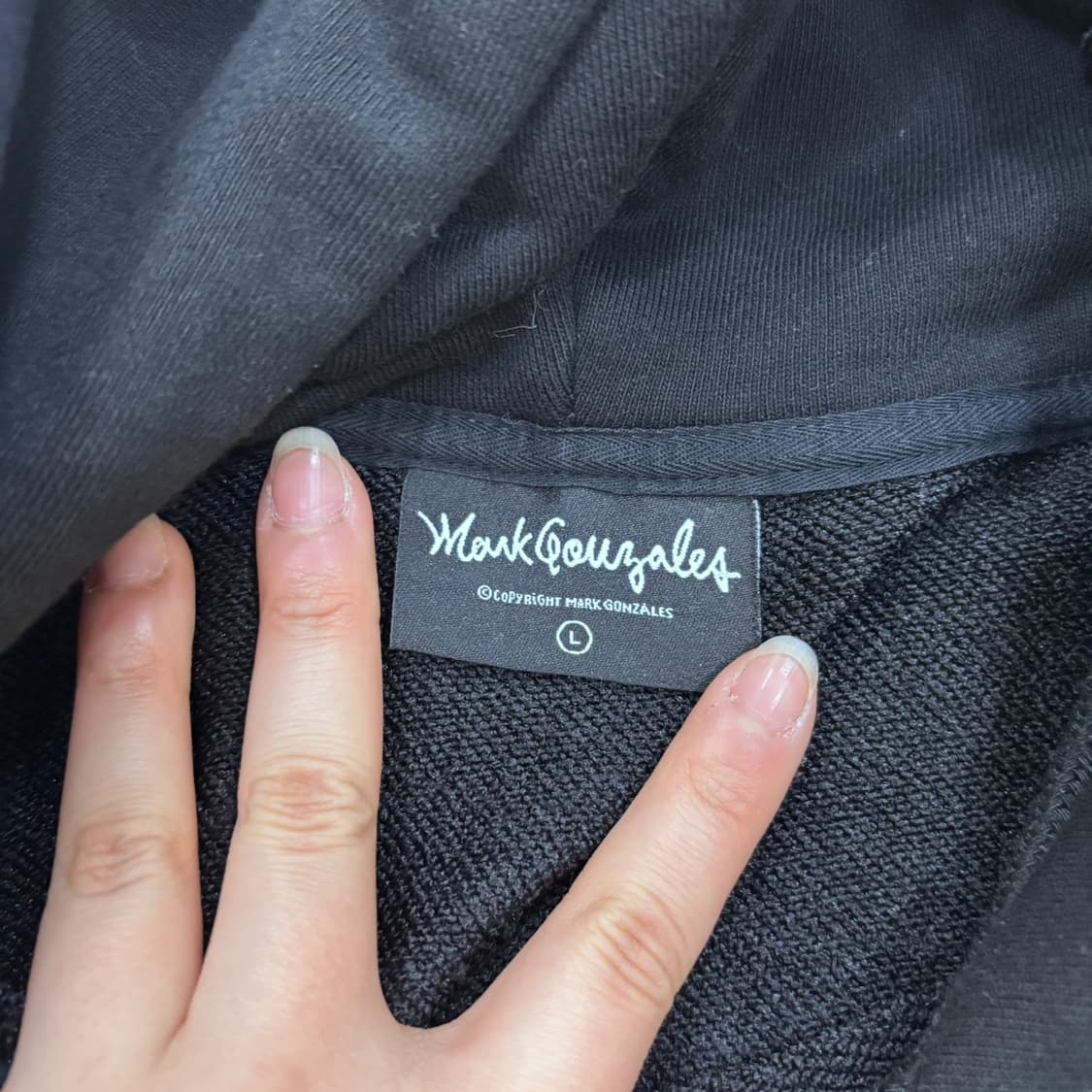 L 마크곤잘레스 엔젤 와펜 후드티 0327E 상품이미지3