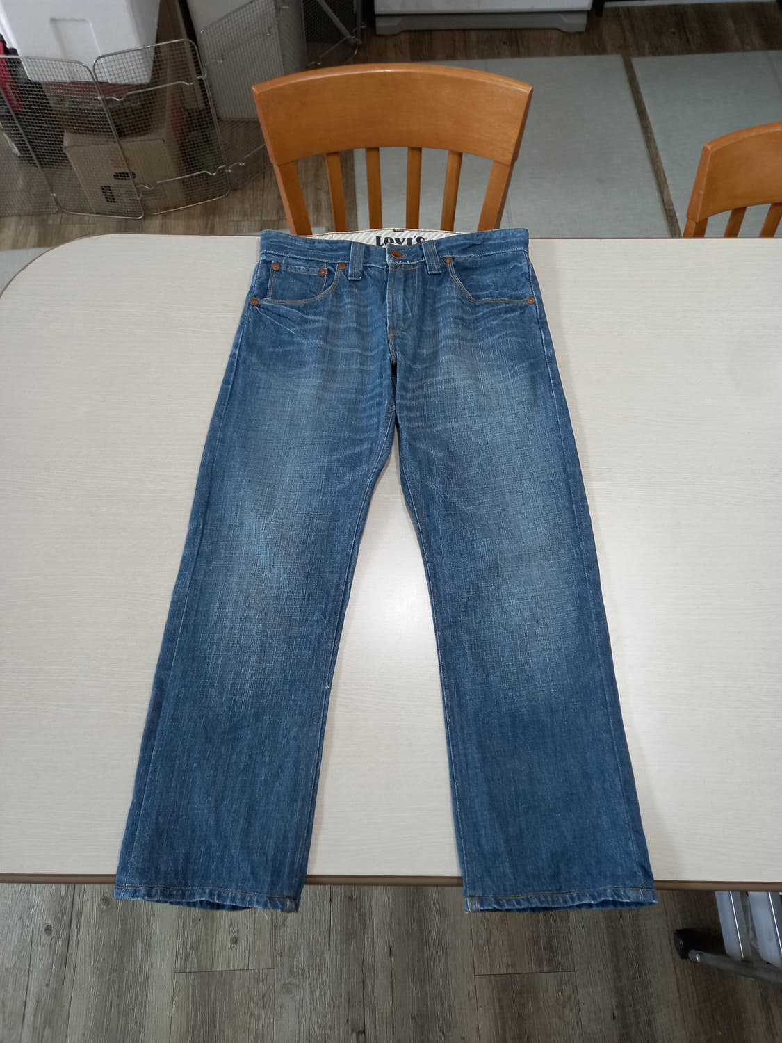 31 리바이스521 HongKong 워싱 일자진 31-507 상품이미지1