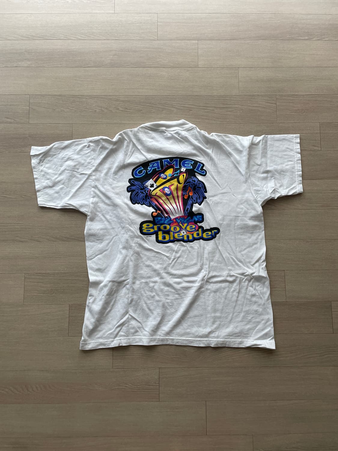 90s 카멜 프로모 빈티지 포켓 티셔츠 상품이미지2