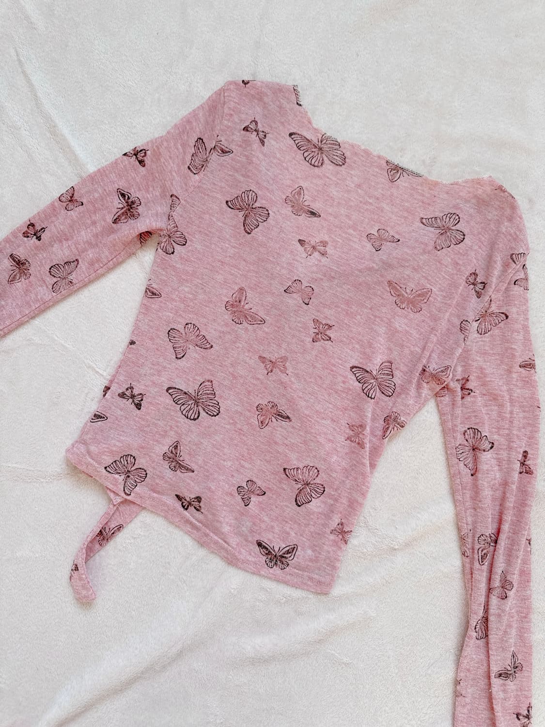 빈티지 핑크 블라우스 상품이미지6