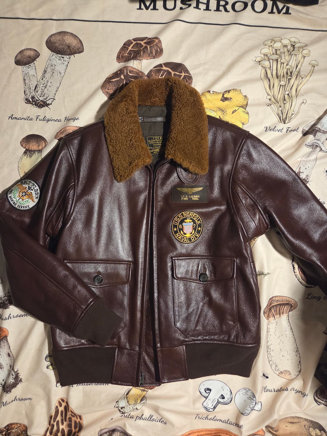 폴로 g1 가죽 자켓 상품이미지2