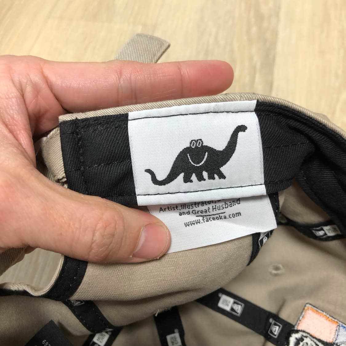 (OS) 뉴에라 X 페이스오카 페이스 걸 언스트럭쳐 볼캡 베이지 상품이미지8