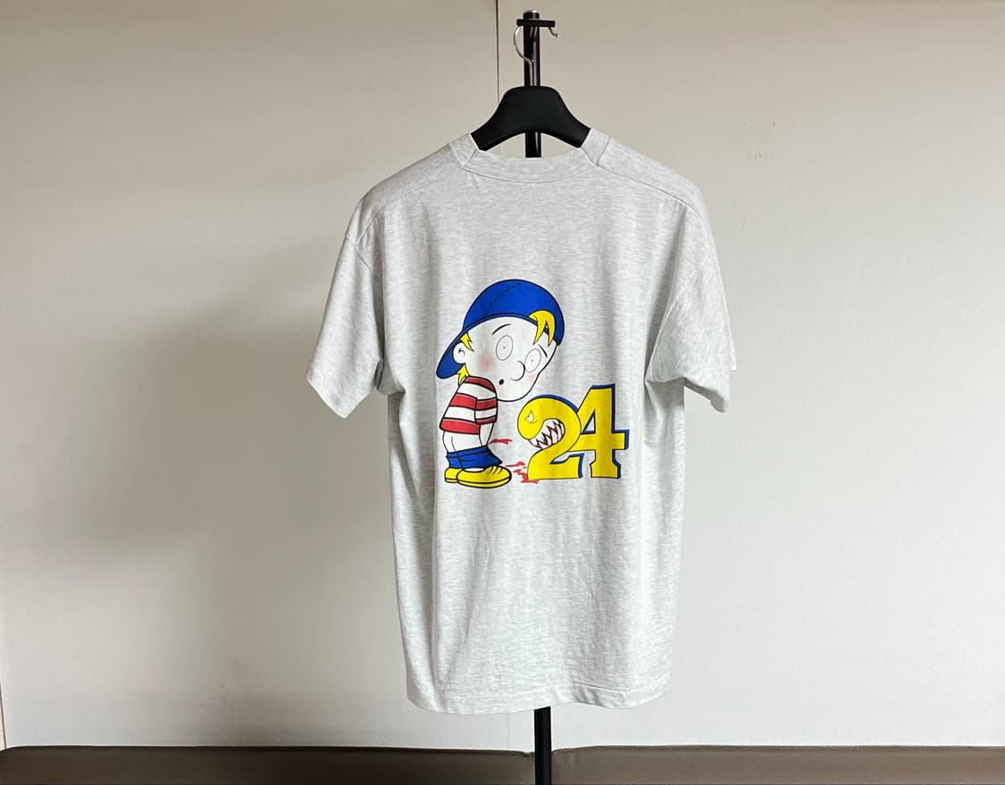 빈티지 유머 패러디 반팔 티셔츠 상품이미지2