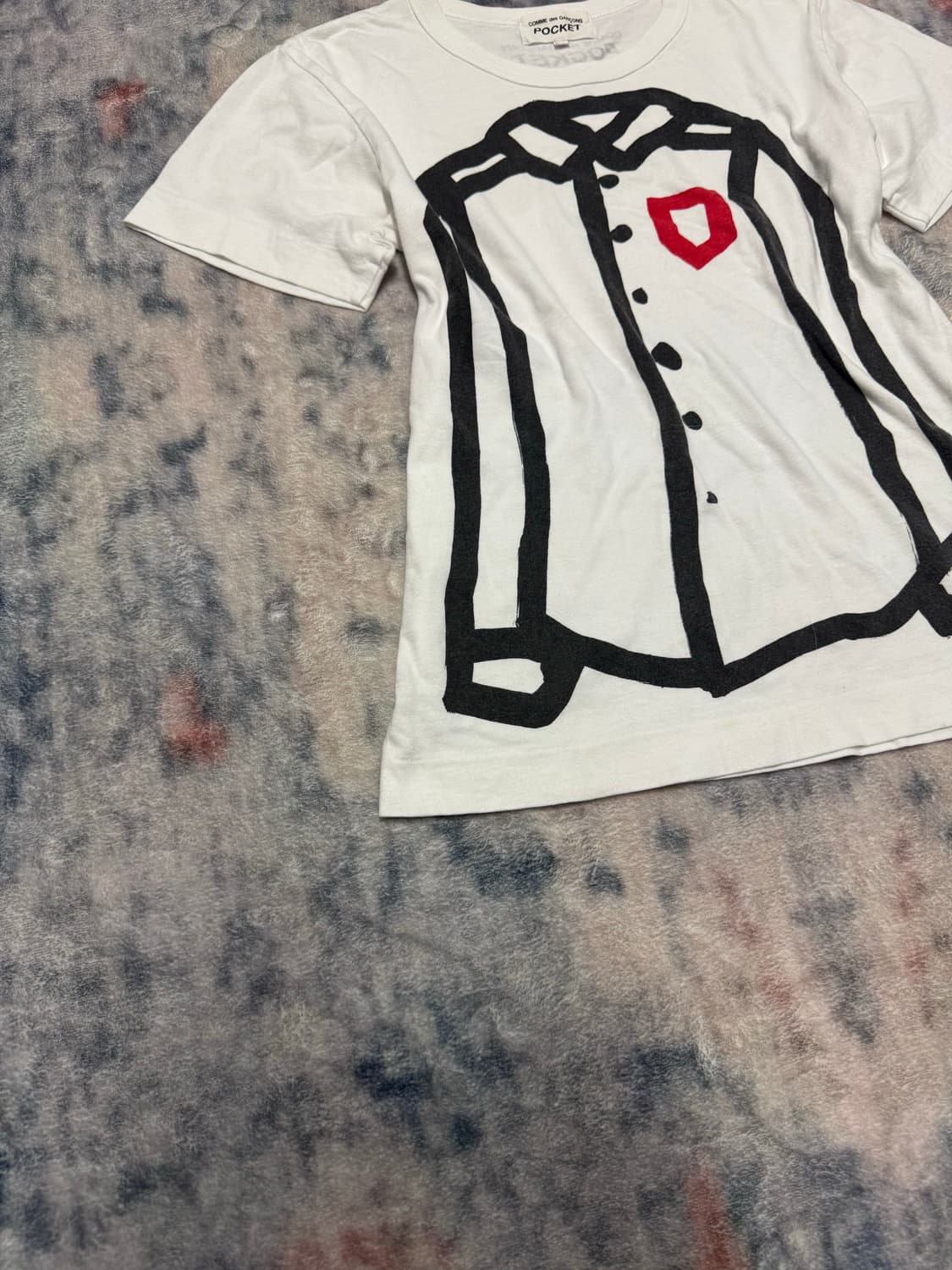 Comme des garcons pocket shirts printing 상품이미지5