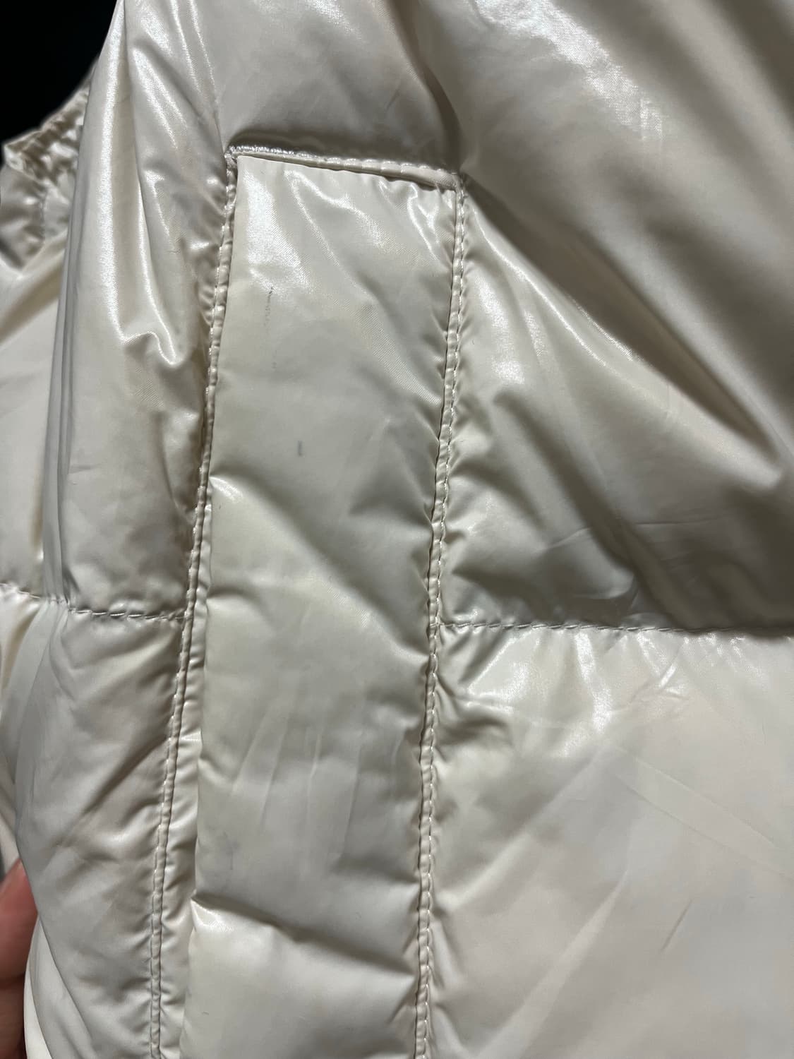 (w)화이트라벨 눕시 베스트 아이보리 XL(100) 상품이미지5