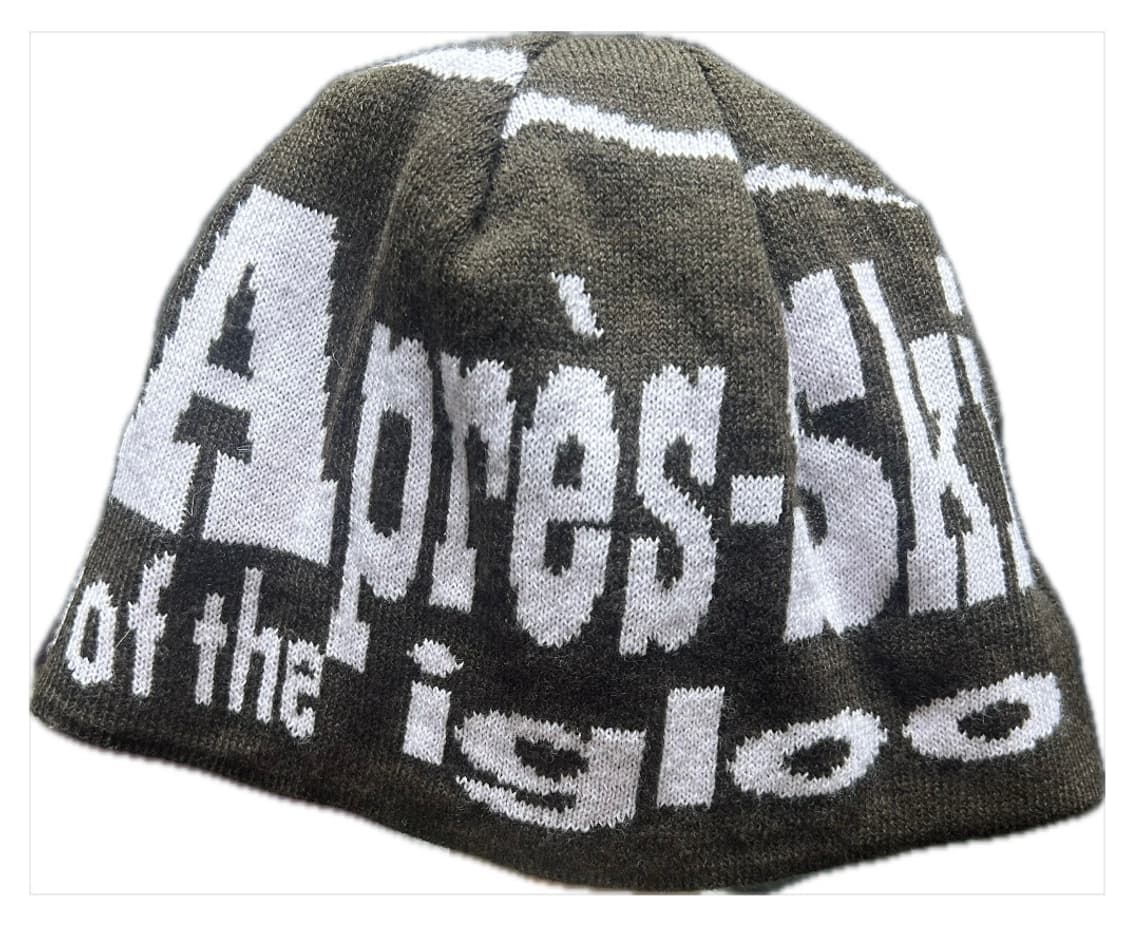 테켓 브라운 핑크 비니 상품이미지1