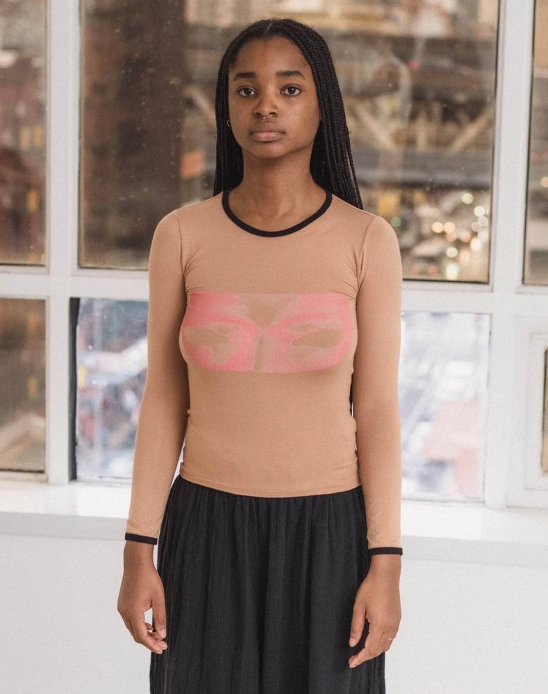 베이스레인지 25PF Alloy Long Sleeve Tee, Aural 상품이미지1