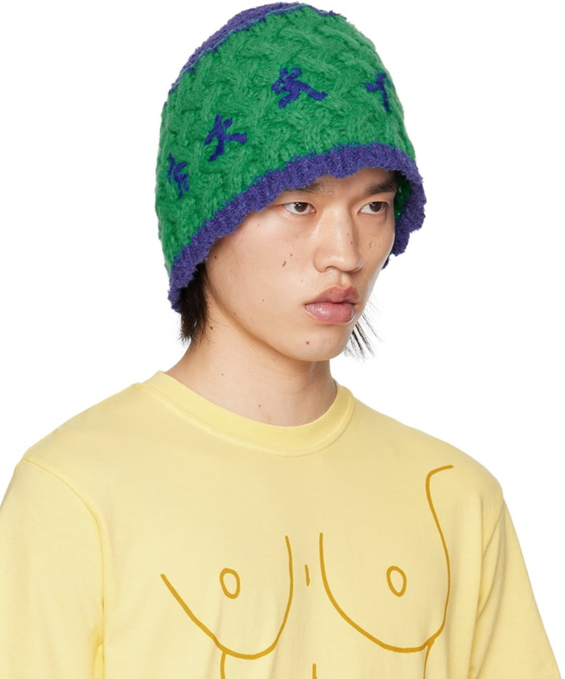 [kidsuper] 키드 수퍼 크로쉐 비니 한번도 안씀 상품이미지4