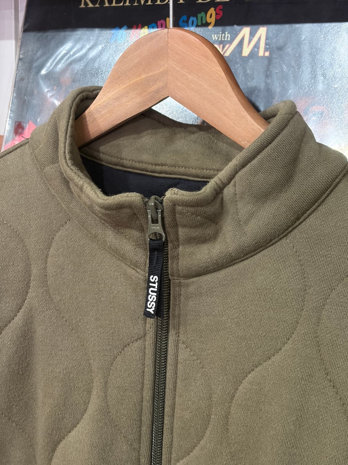 00s 올드 스투시 퀄팅 집업 자켓 상품이미지3