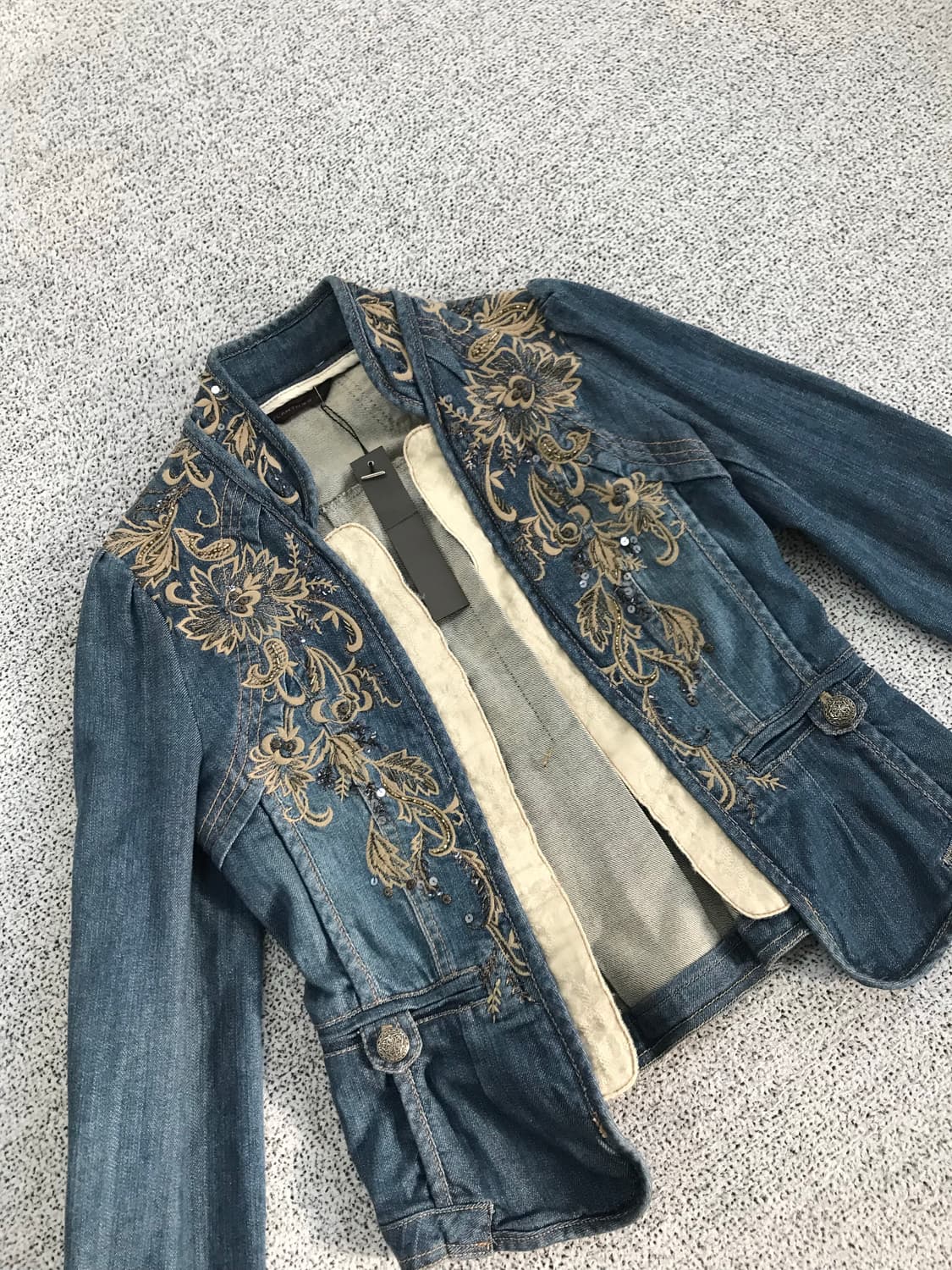 오리엔탈 데님 자켓 상품이미지6