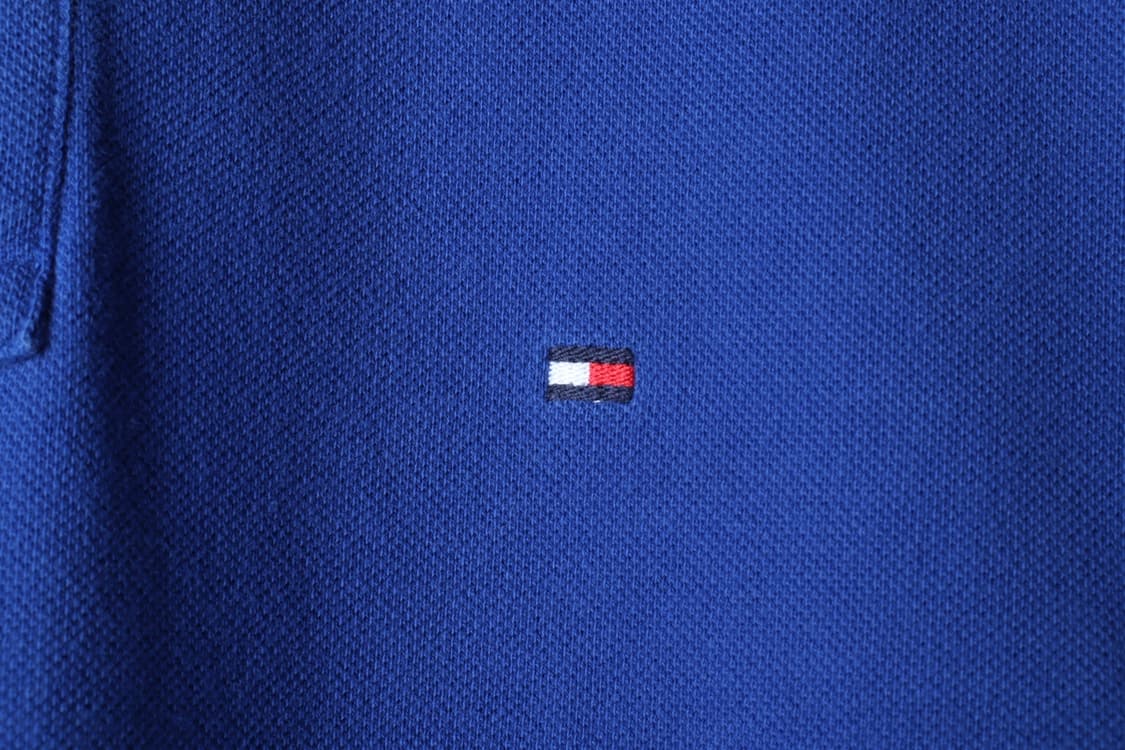 (L-2XL) 타미힐피거 반팔 카라 티셔츠 빅사이즈 블루-199992 상품이미지5