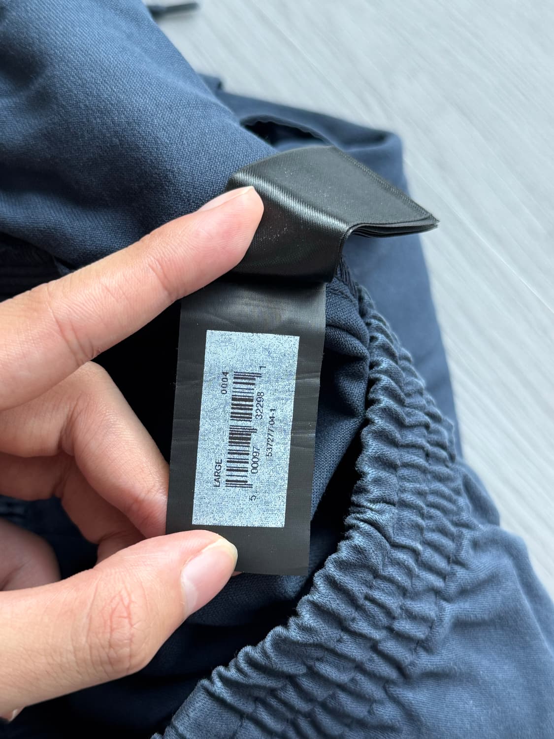 이지갭 사틴 카고팬츠 네이비 L 상품이미지5