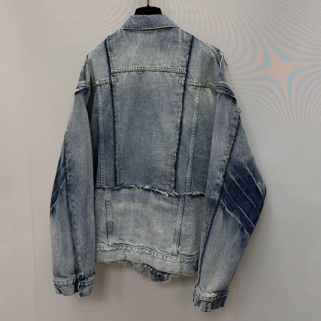 발렌시아가 컷업 데님자켓 (110)  상품이미지5