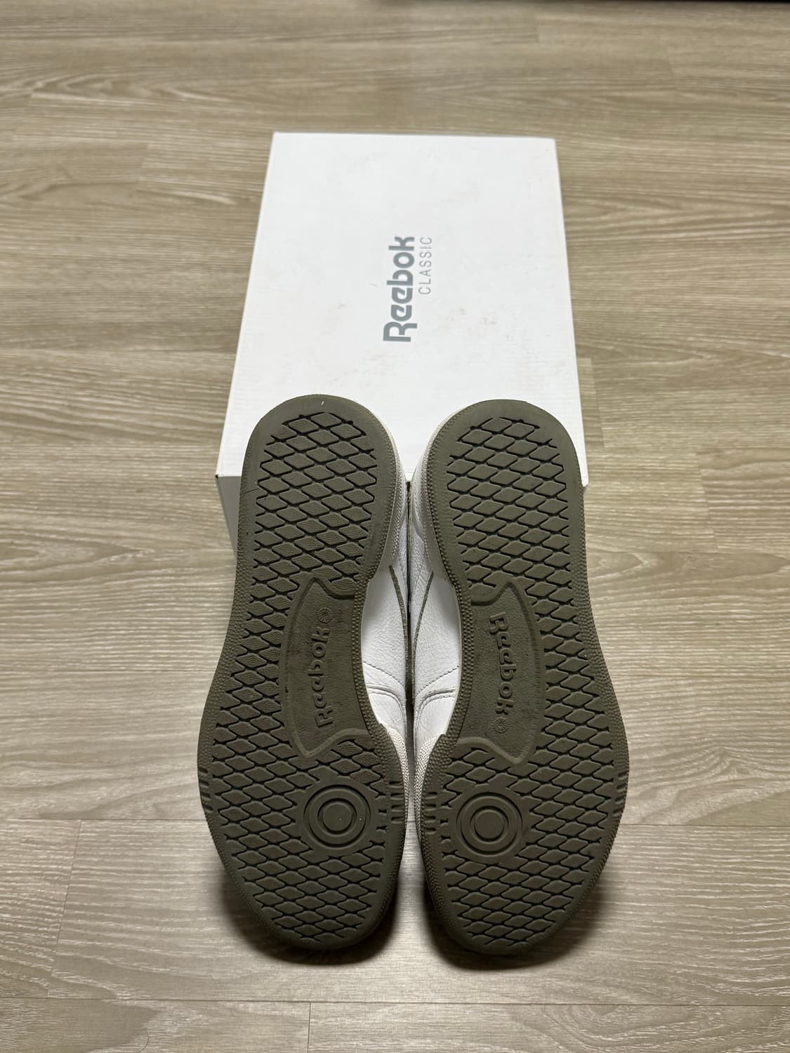 리복 자운드 클럽c 19ss 초판 White/Grey 270 상품이미지4