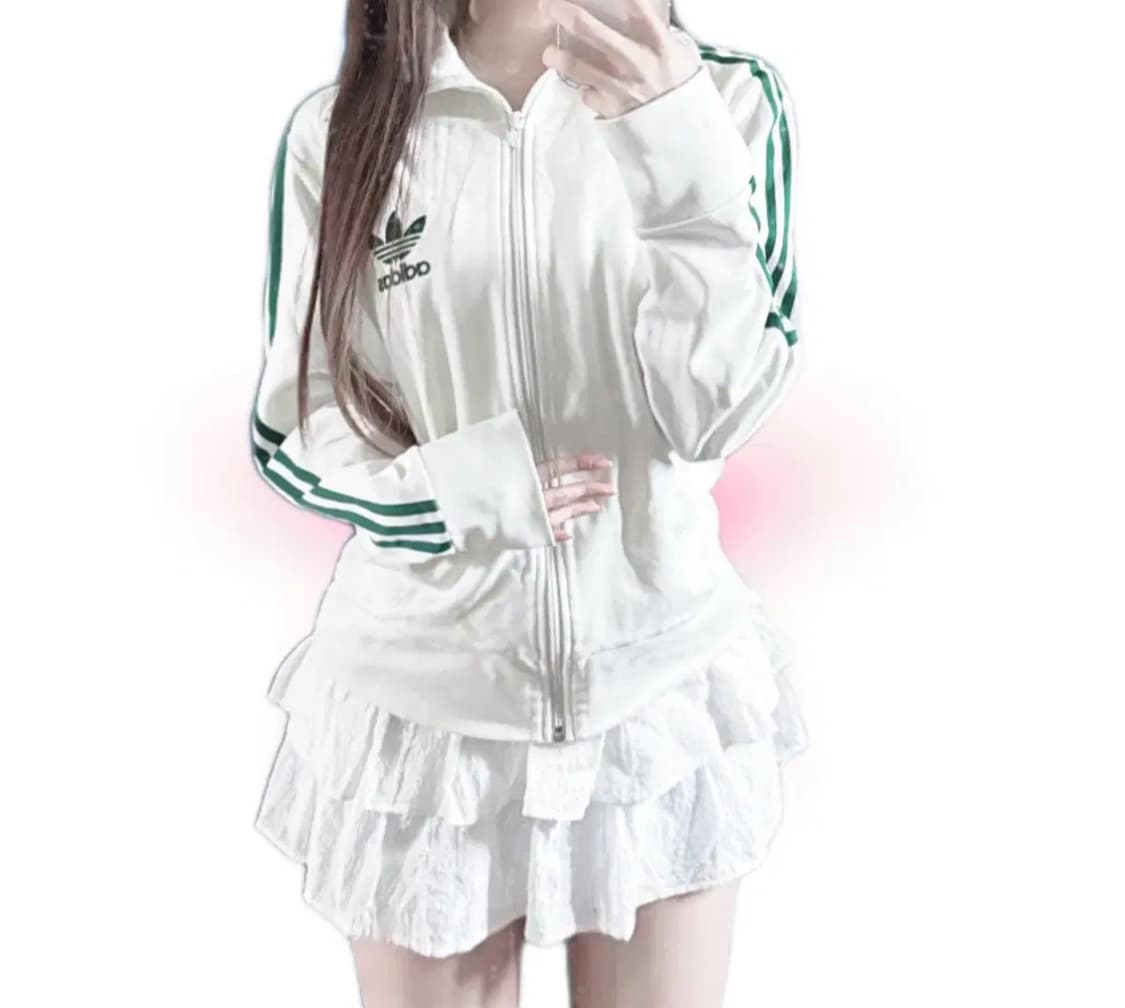 흰초 구파이어버드 희귀 아디다스 빈티지 져지 상품이미지2