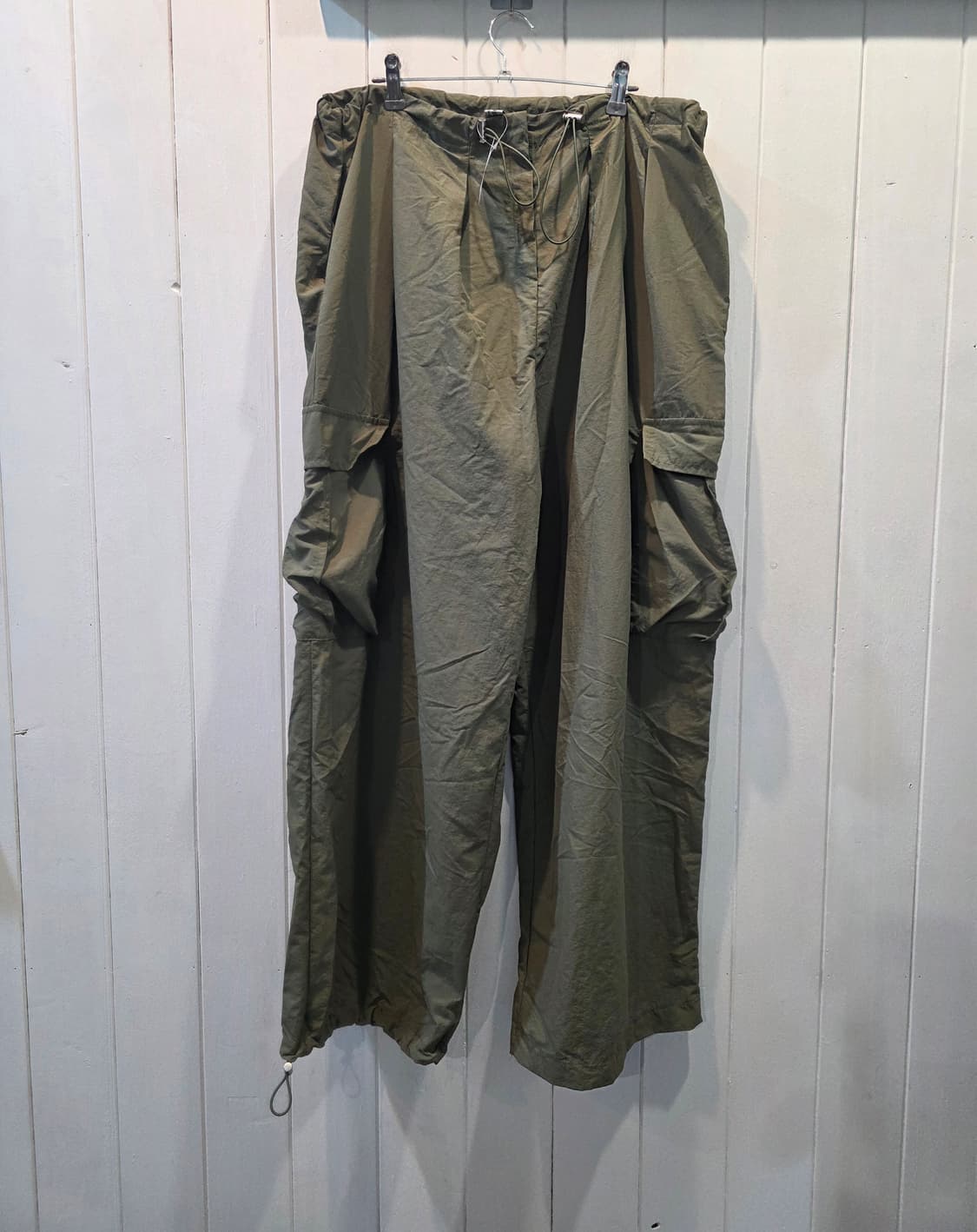 와이드 카고 바지 <조임쇠끈> 상품이미지4