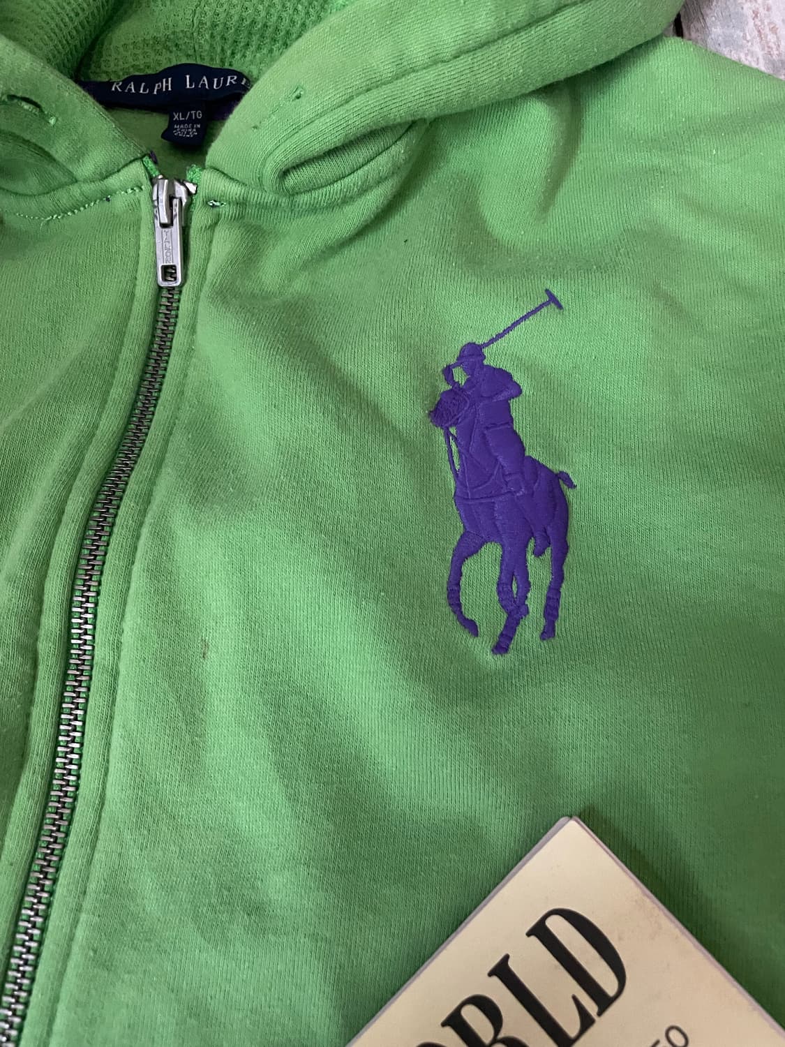 폴로 랄프로렌 집업 후디 상품이미지9