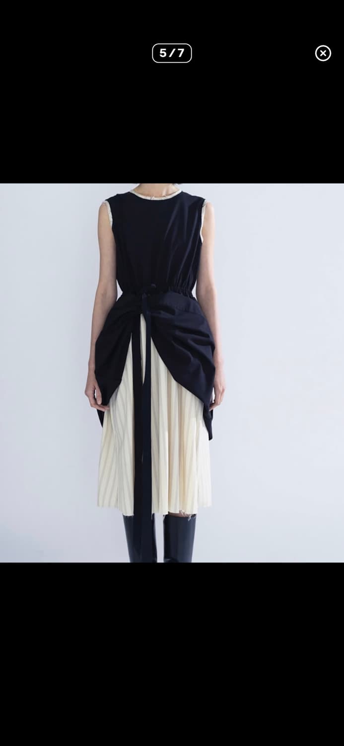 Kindred 킨드레드 double layered dress 새상품 상품이미지2