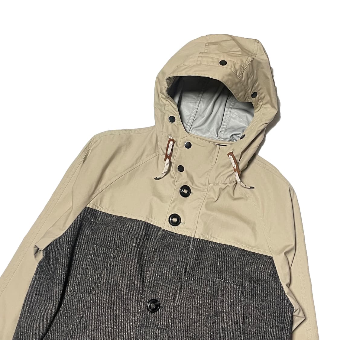 헤지스 트위드 후드 자켓 베이지 상품이미지3