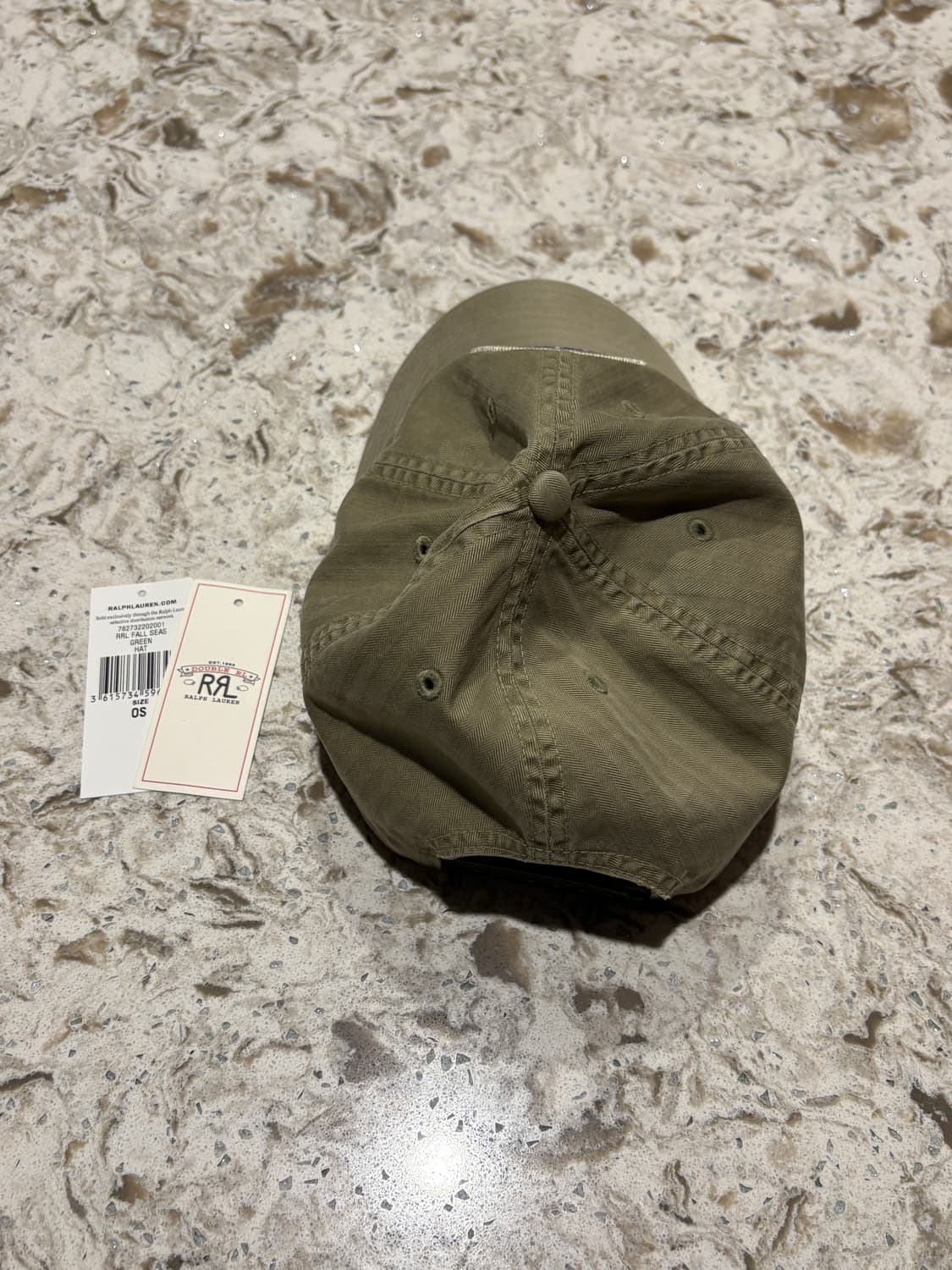 더블알엘 윙캡 카키 상품이미지2