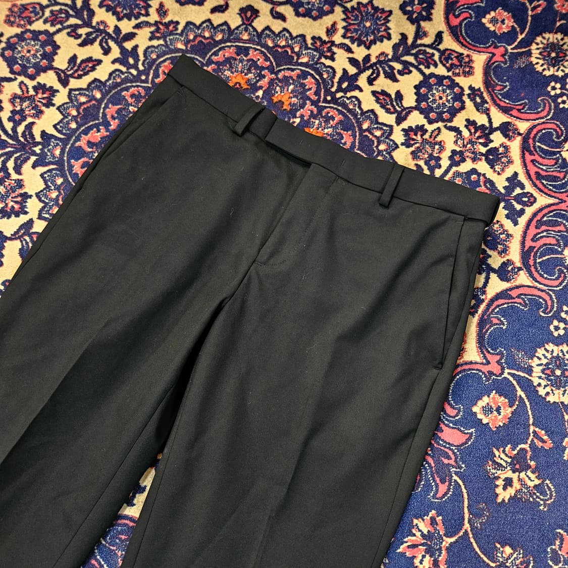  무신사스탠다드 테이퍼드핏 레이온 혼방 슬렉스 상품이미지2