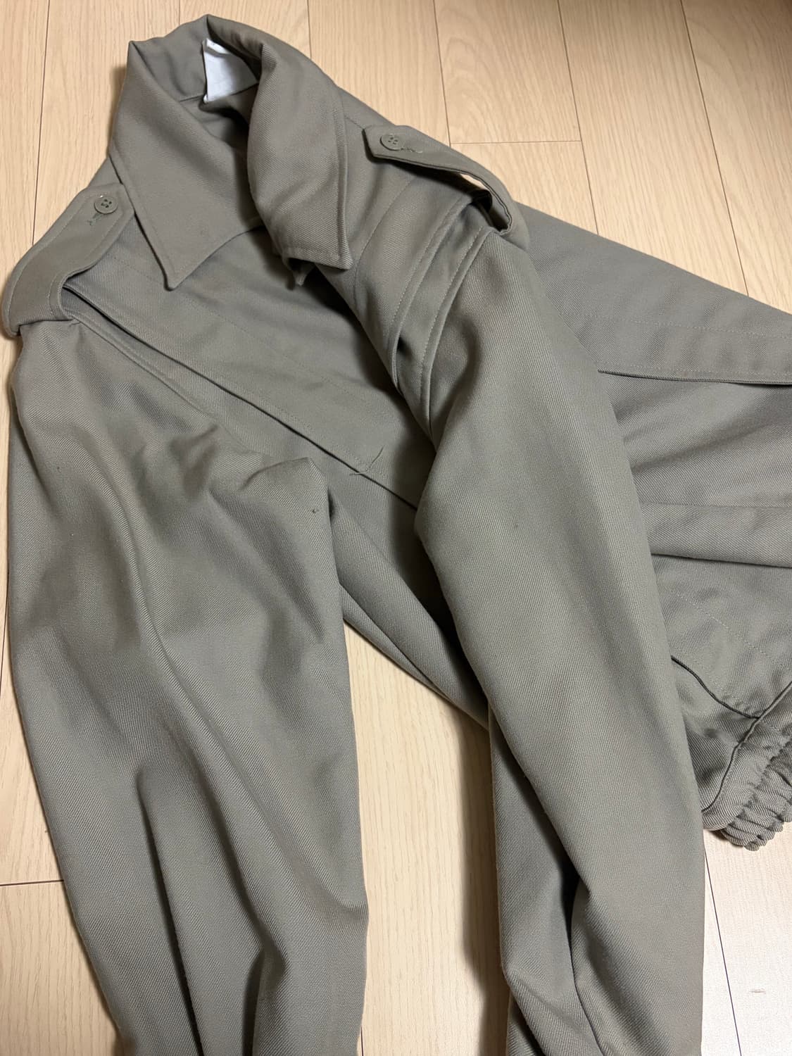 밀리터리) 프랑스군 블루종 쟈켓 아이젠하워 상품이미지5