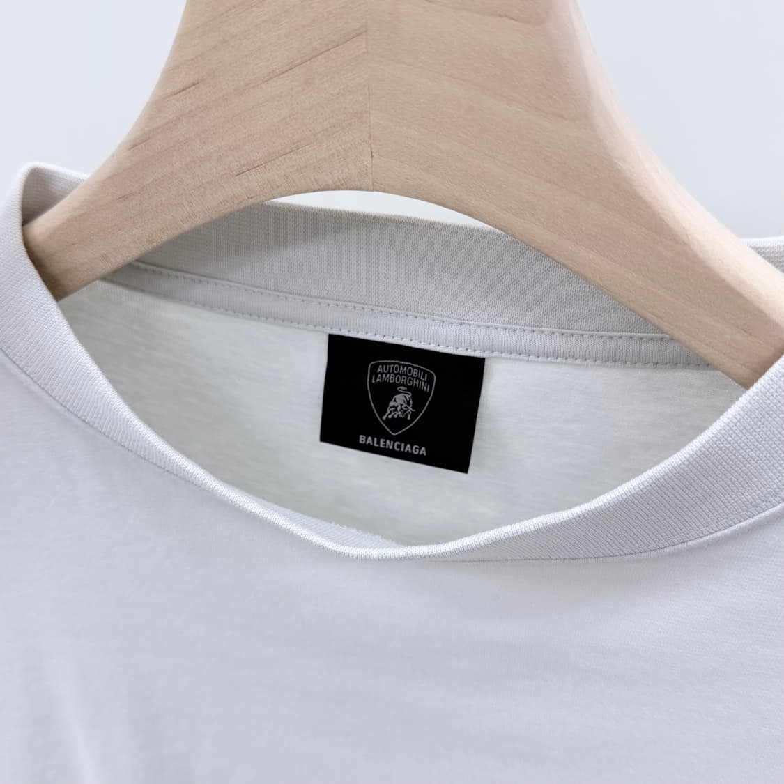 [S+급/4] 발렌시아가 x 오토모빌리 람보르기니 롱 슬리브 긴팔 티셔츠 상품이미지7