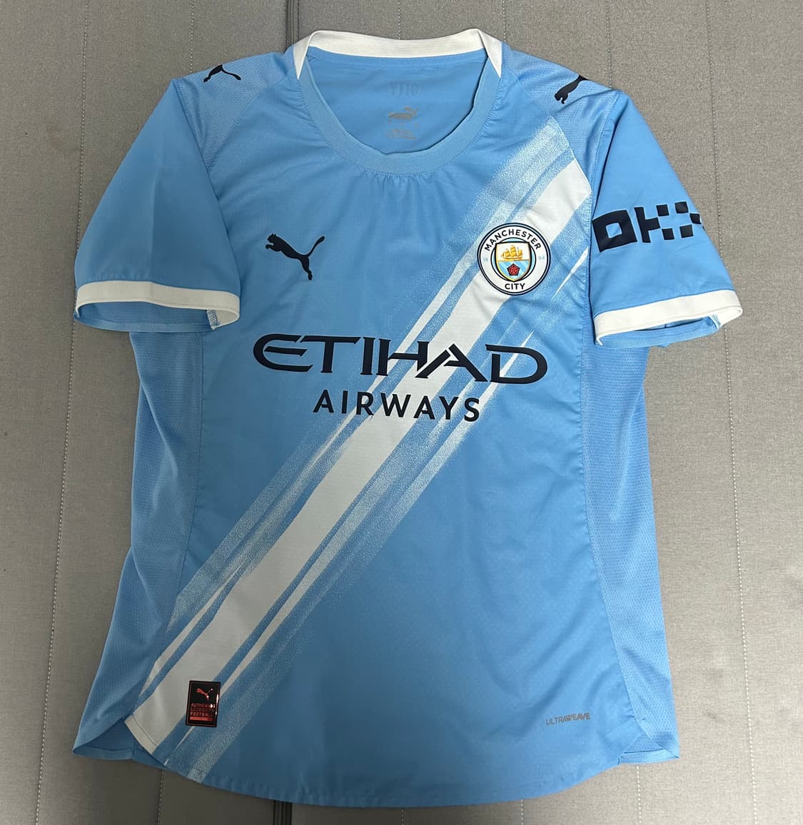 25/26 맨시티 홈 어센틱 유니폼 상품이미지1