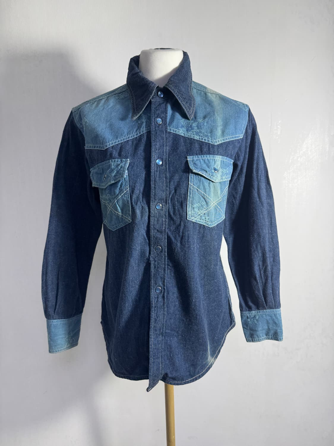 Big yank 데님 웨스턴 셔츠 상품이미지3